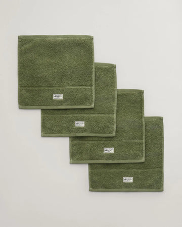 Premium Towel 30X30 4-Pack - Agave Green
