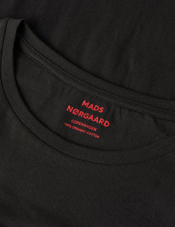Organic Jersey Teasy Tee FAV - Black