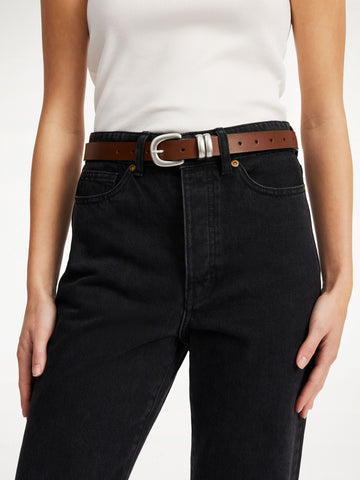Zoilo - Dark Brown/Silver