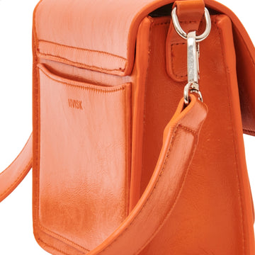 Cayman Pocket Glossy Structure - Rusty Orange