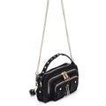 Helena Suede W. Gold - Black