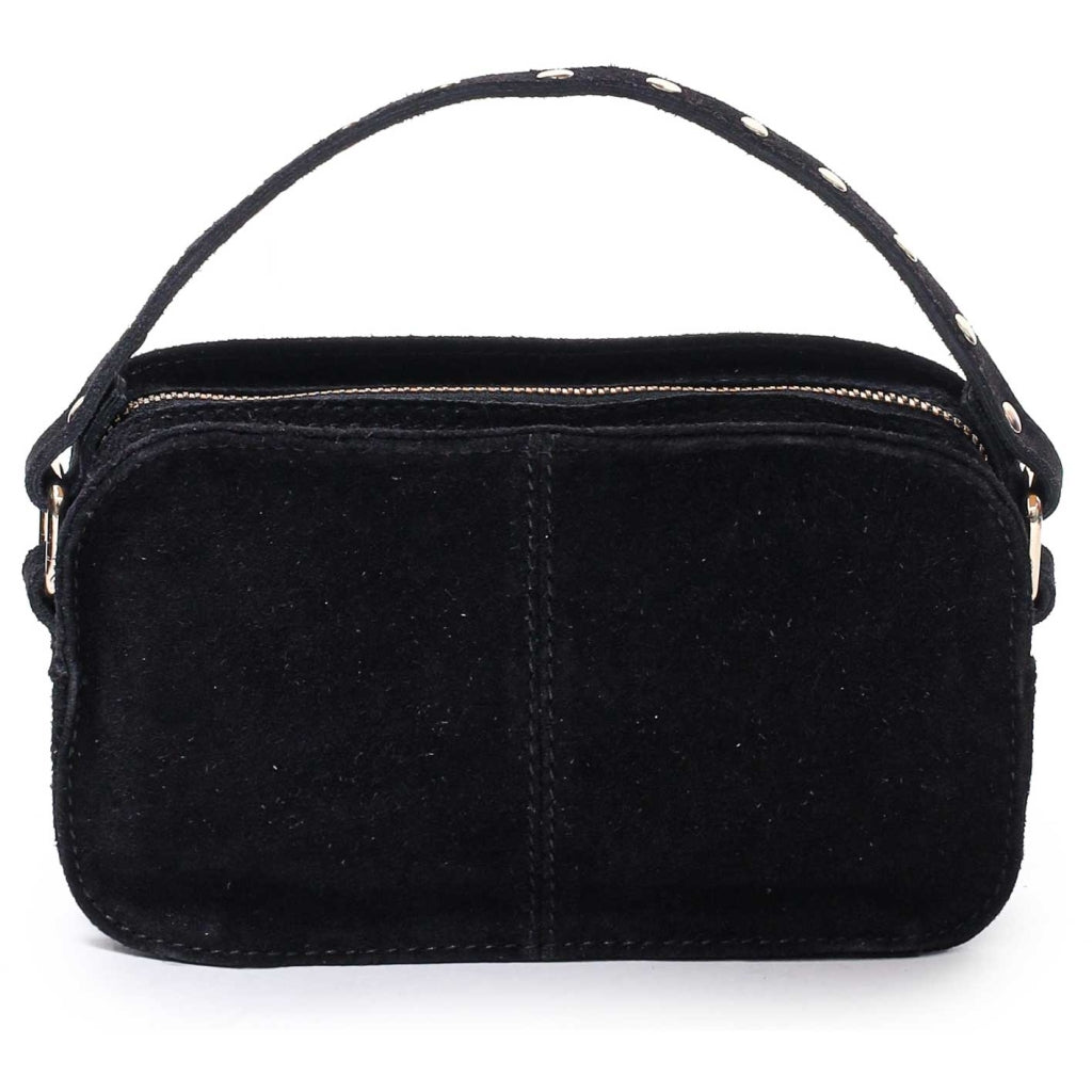 Helena Suede W. Gold - Black