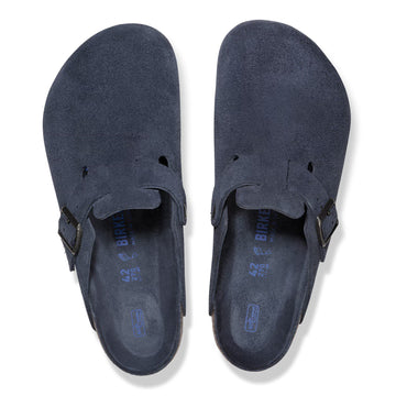 Boston Soft Footbed Suede Leather Regular - New Navy Tonal