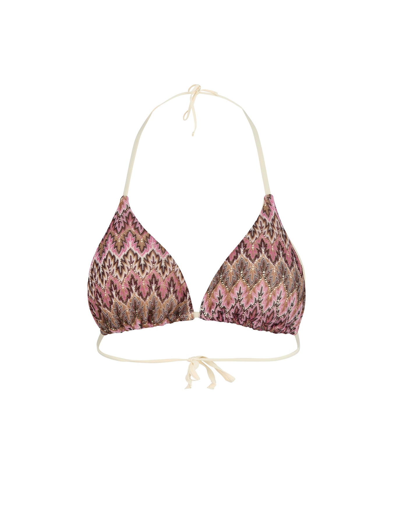 Amber Bel Bikini Top - Dusty Rose