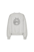 Heavy Sweat Crewneck - White Melange