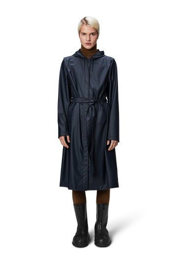 A-Line Longer W Jacket W3 - Navy