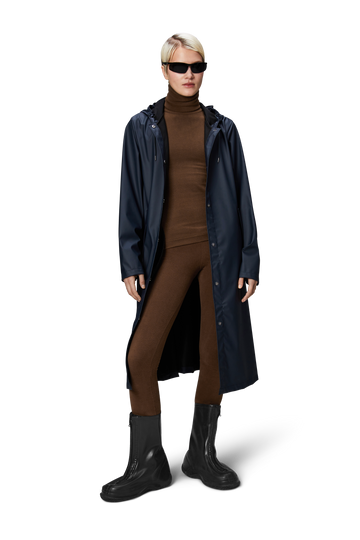 A-Line Longer W Jacket W3 - Navy