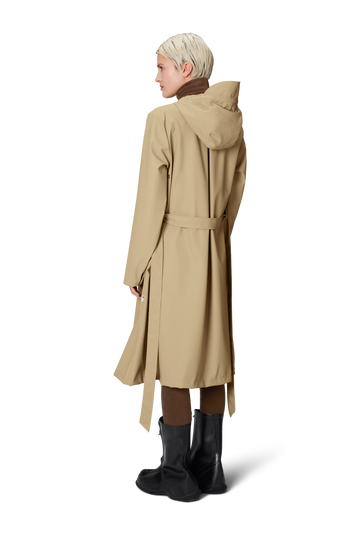 A-Line Longer W Jacket W3 - Sand