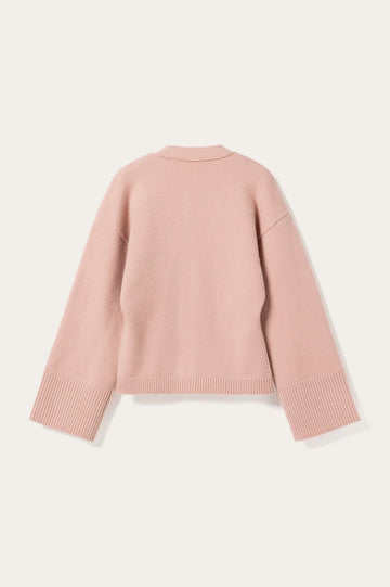 Lenyx Knit Cardigan - Blush Pink