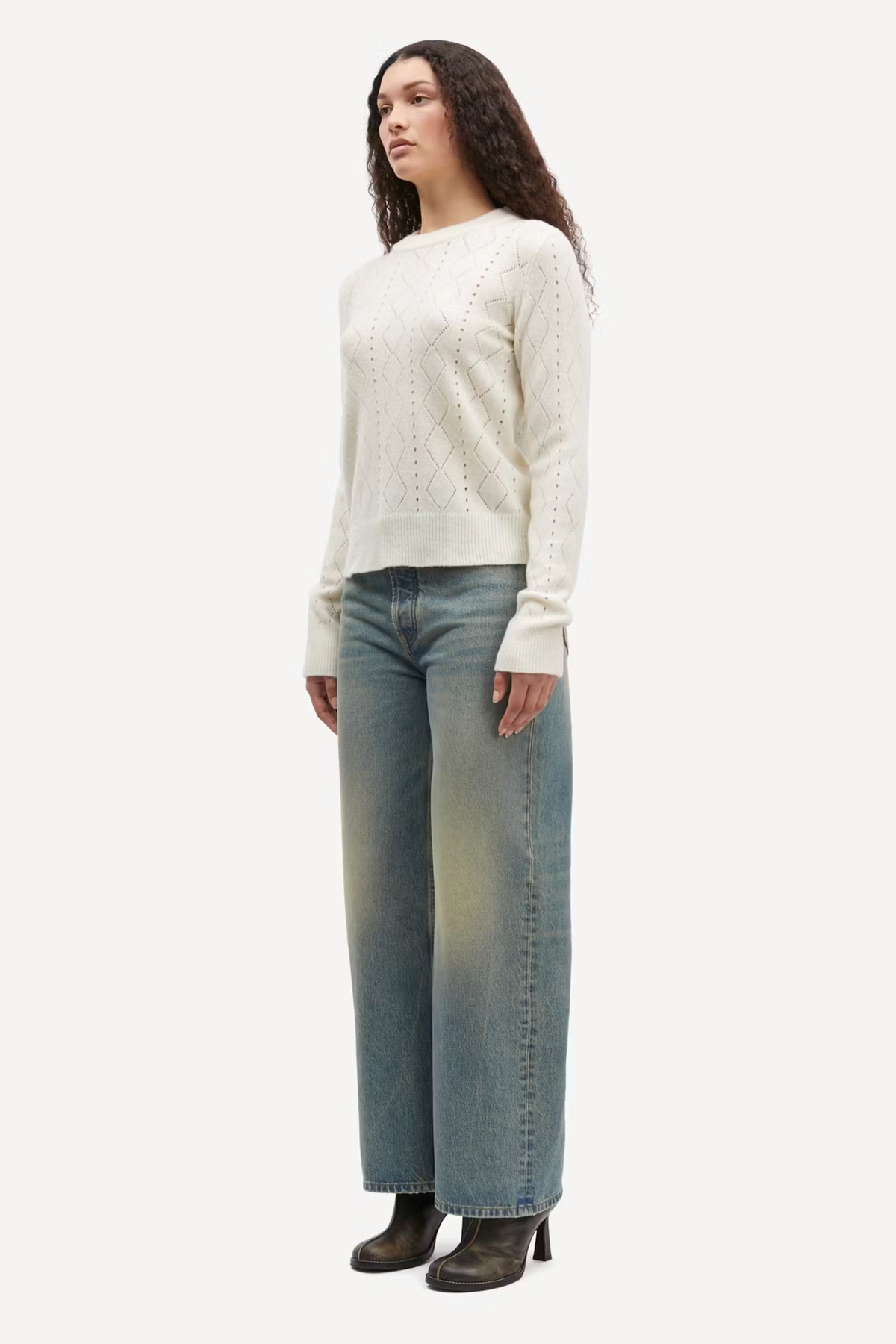 Salee Sweater - Clear Cream