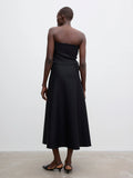 Sculpted Tube Dress - Black