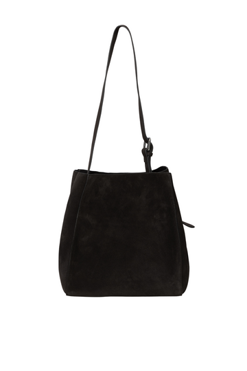 Sac Medium Suede - Ebony