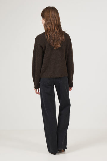 Lulu Ls Duffle Knit Cardigan - Delicioso