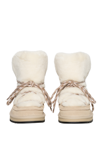 W Classic Tread Fluffed Boot - Moonlight
