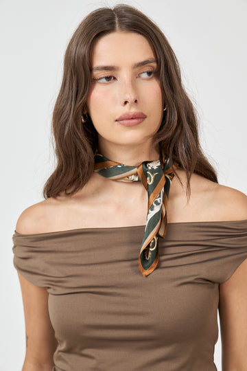 Bonita Scarf - Bottle Green