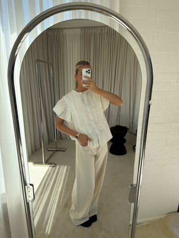 N-Loulou Blouse - White