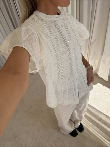 N-Loulou Blouse - White