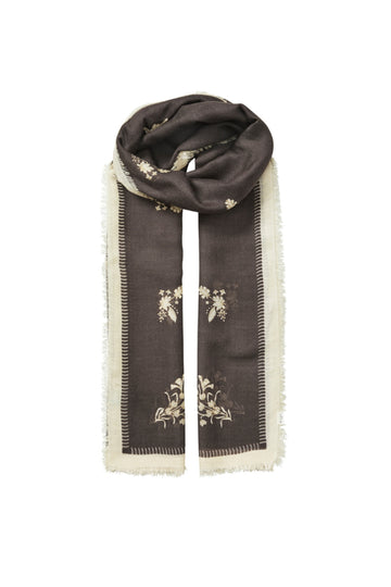 Flostella Siw Scarf - Maroon Brown