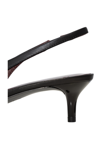 Double T Buckle Mary Jane Pump 45mm - Perfect Black / Perfect Black