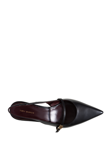 Double T Buckle Mary Jane Pump 45mm - Perfect Black / Perfect Black