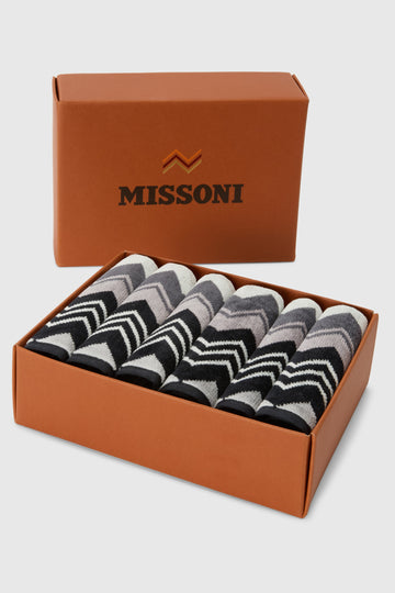 Giacomo Face Towel 6Pcs - Grey