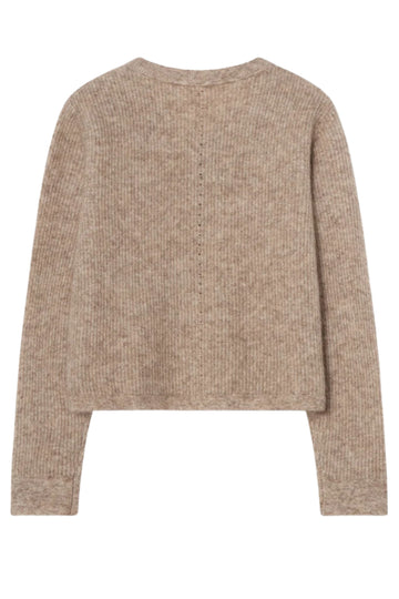 Sienna Rib Cardigan - Mele Melange