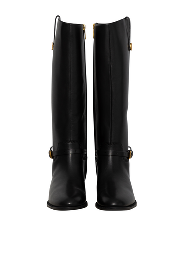 Beverly Flat Boot - Black