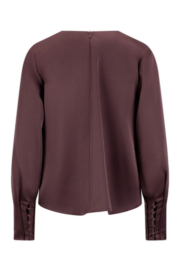 Kirstine Blouse - Plum Perfect