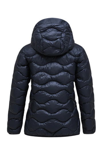 W Helium Down Hood Jacket - Black