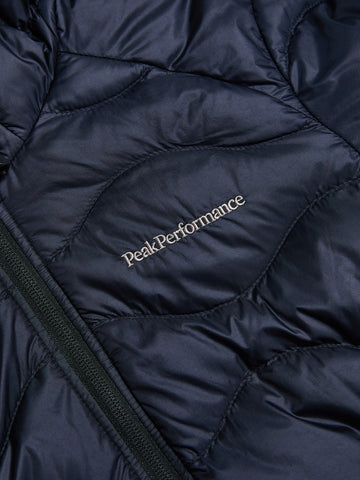 W Helium Down Hood Jacket - Black