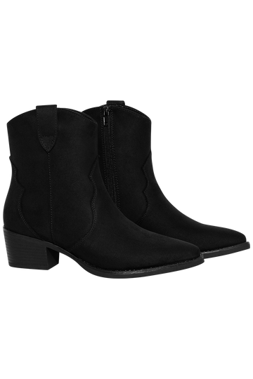 Western Boot Low - Black