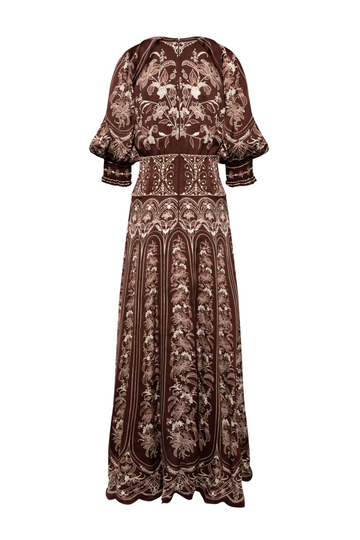 Liz Maxi Dress - Burgundy