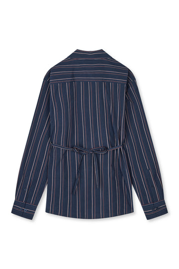 Yd Shelly Shirt - Pinstripe/sky Captain