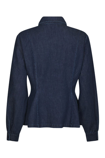 Melody Denim Shirt - Dark Blue