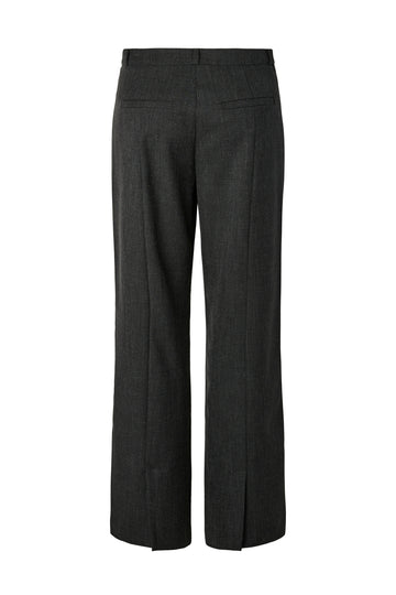Yasdaisy Mw Flared Pant - Dark Grey Melange