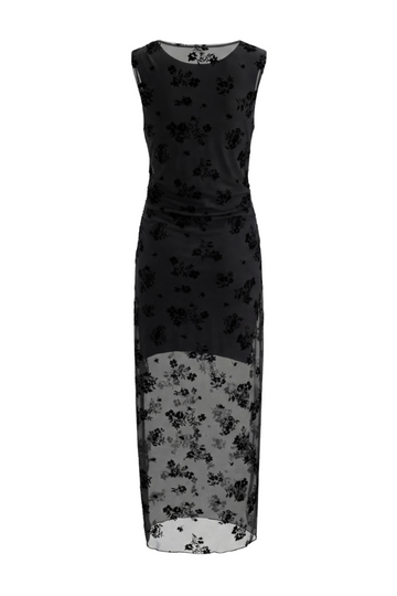 Ennicola Tank Long Dress 7357 - Black