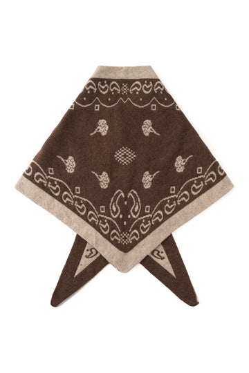 N-Neomi Scarf - Sand Brown Mix