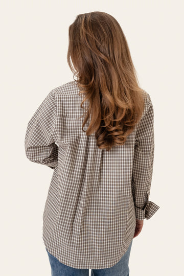 Isabellaic Shirt - Brown Checks