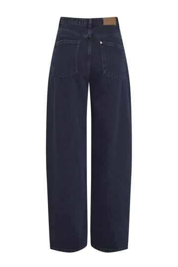 Utta Evi Hw Tapered Jeans - Blue Black Wash