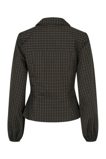 Gerrida-M - Black Brown Check