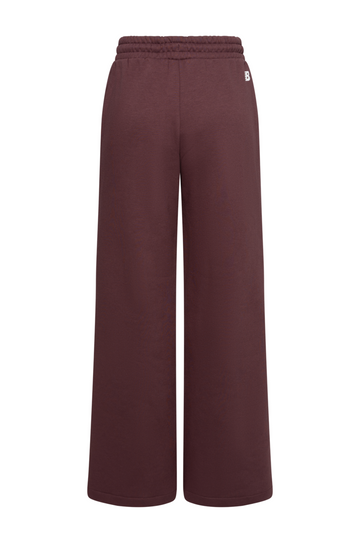 Trackside Fleece Pant - Cherry Leather