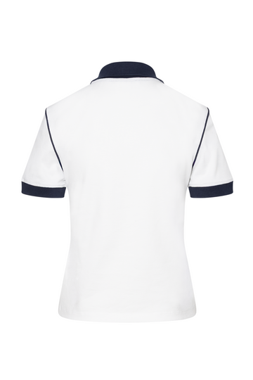 Src 70s Pique Polo - White