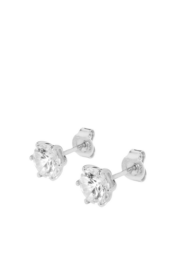 Studs Earrings 8mm - Silver