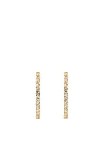 Eterno Hoops 15mm - Gold