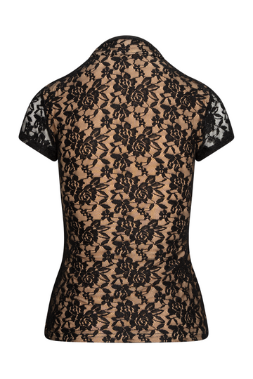 Cleoic Top - Black Lace