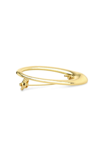 Illiona Sleek Brooch - Gold