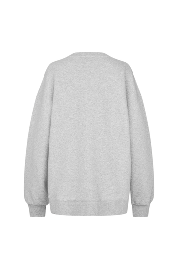 Heavy Sweat Crewneck - Light Grey Melange