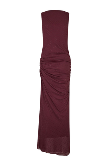 Maxi Halterneck Dress - Port Royale Comb.