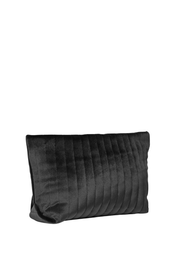 Day Soft Padded Velvet Pouch - Obsidian