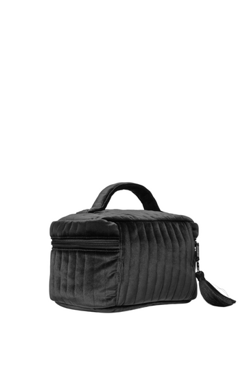 Day Soft Padded Velvet Cosmetic - Obsidian